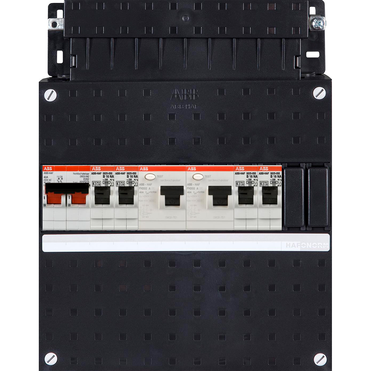 ABB Groepenkast Hafonorm - 1 fase 4 groeps HAD3232-22+H42 - 1SPF006905F0119