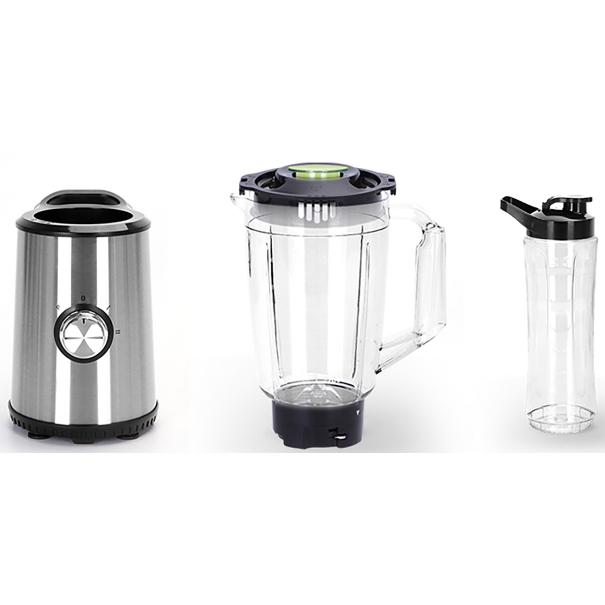 Blender - Aigi Barnilo - 1 Liter - 350 Watt - Zwart/Zilver