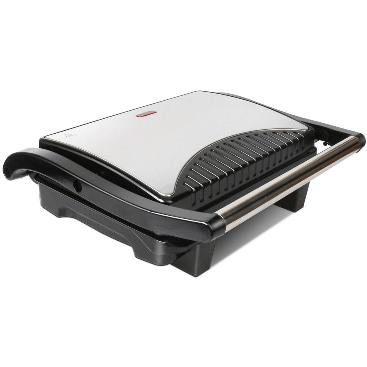 Contactgrill Tosti Apparaat Tosti Ijzer Aigi Heron Cool Touch Rvs Zwart-zilver