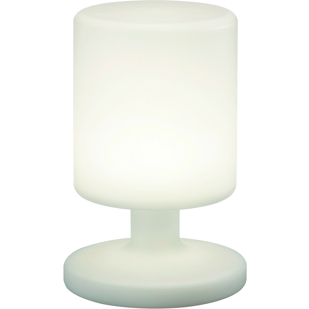 tolerantie straf peper LED Tafellamp - Trion Barbary - Rond - Wit - Kunststof - Spatwaterdicht -  USB Oplaadbaar | BES LED