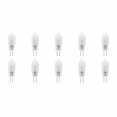 thee Afname mild LED Lamp 10 Pack - Aigi - G4 Fitting - 1.3W - Warm Wit 3000K | Vervangt 12W  | BES LED