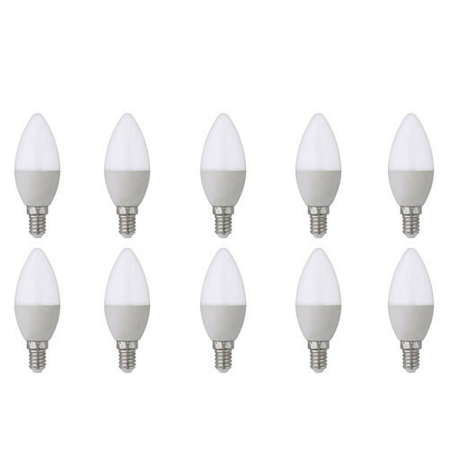Voordeelpak LED Lamp 10 Pack Fitting - 4W - Helder/Koud Wit 6400K BES LED
