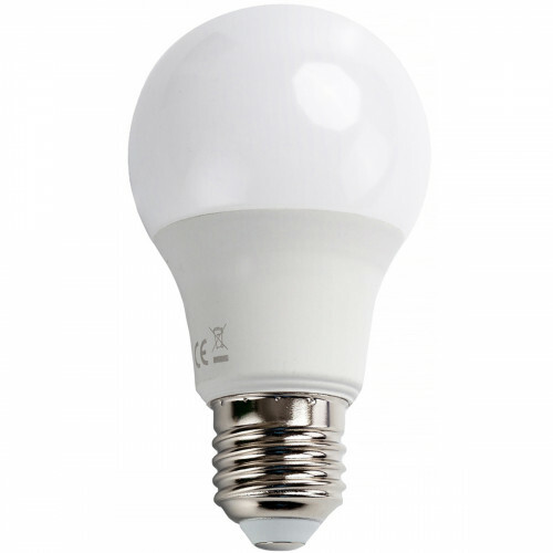 LED Lamp - en Nacht Sensor - Aigi Lido - A60 - E27 Fitting - 8W - Warm Wit 3000K Wit | BES LED