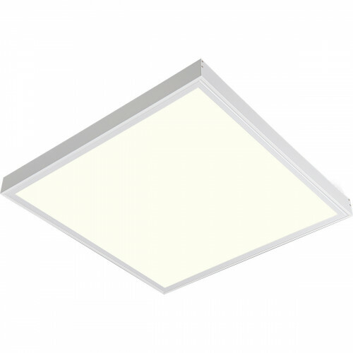 Maak plaats Baffle Beschrijven LED Paneel - Aigi Clena - 60x60 Natuurlijk Wit 4000K - 40W Opbouw Vierkant  - Mat Wit - Flikkervrij | BES LED