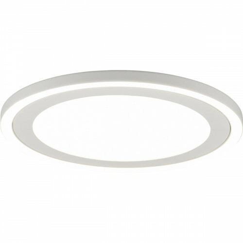 LED Plafondlamp - Plafondverlichting - Trion Coman - 24.5W - Natuurlijk Wit 4000K - Rond - Mat Wit - Kunststof