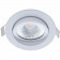 EcoDim - LED Spot - Inbouwspot - ED-10028 - 5W - Waterdicht IP54 - Dimbaar - Warm Wit 2700K - Mat Wit - Aluminium - Rond - Kantelbaar