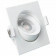 LED Spot - Inbouwspot - Facto Niron - 7W - Helder/Koud Wit 6000K - Mat Wit - Vierkant - Kantelbaar