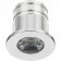 LED Veranda Spot Verlichting - 3W - Natuurlijk Wit 4000K - Inbouw - Rond - Mat Zilver - Aluminium - Ø31mm