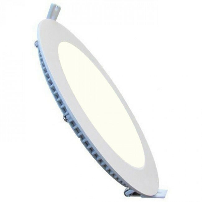 LED Downlight Slim - Inbouw Rond 3W Dimbaar - Natuurlijk Wit 4200K - Mat Wit Aluminium - Ø83mm | BES LED