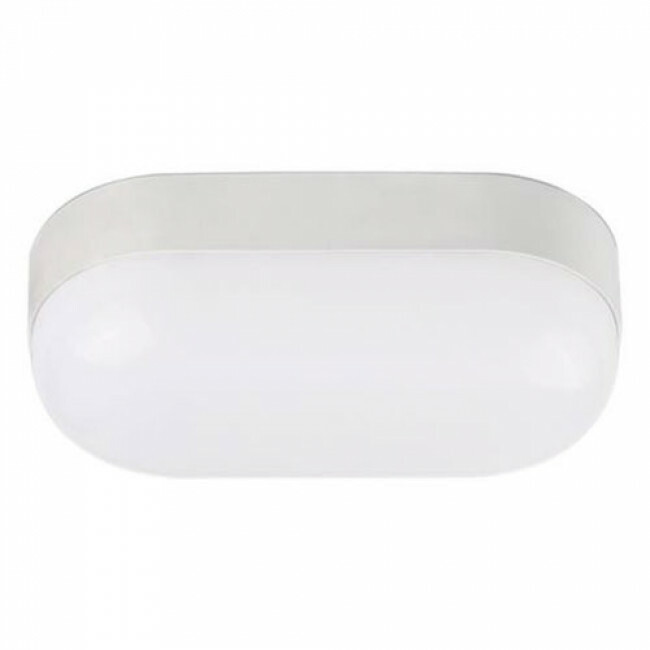Karakteriseren hebben zich vergist Hopelijk LED Tuinverlichting - Buitenlamp - Stella 8 - Wand - Kunststof Mat Wit - 8W  Natuurlijk Wit 4200K - Ovaal | BES LED