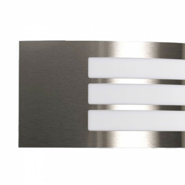 LED Tuinverlichting - Manipu 2 - Wand - RVS E27 - Vierkant | BES LED