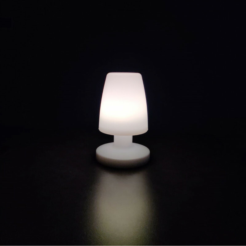 Grondig complexiteit strelen LED Tafellamp - Trion - Ovaal - Wit - Kunststof - Spatwaterdicht - USB  Oplaadbaar | BES LED