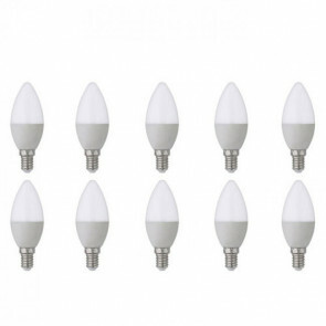 LED Lamp 10 Pack - E14 Fitting - 6W - Helder/Koud Wit 6400K