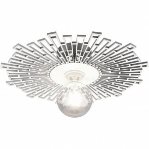 LED Plafondlamp - Plafondverlichting - Trion Mila - E27 Fitting - Rond - Mat Wit - Aluminium