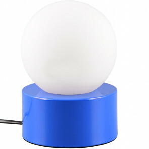 LED Tafellamp - Trion Stenu - E14 Fitting - 1 lichtpunt - Max 25W - Blauw - Metaal 1
