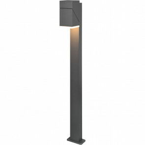 LED Tuinverlichting - Staande Buitenlamp - Trion Avirma - 7W - Warm Wit 3000K - Rechthoek - Mat Zwart - Aluminium - 100cm