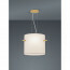 LED Hanglamp - Hangverlichting - Trion Coleno - E27 Fitting - Rond - Mat Goud - Aluminium 2