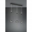 LED Hanglamp - Hangverlichting - Trion Franco - 21.6W - 3-lichts - Warm Wit 3000K - Rond - Mat Antraciet - Aluminium 13