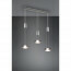 LED Hanglamp - Hangverlichting - Trion Franco - 21.6W - 3-lichts - Warm Wit 3000K - Rond - Mat Nikkel - Aluminium 11