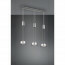 LED Hanglamp - Hangverlichting - Trion Franco - 21.6W - 3-lichts - Warm Wit 3000K - Rond - Mat Nikkel - Aluminium 13