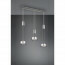 LED Hanglamp - Hangverlichting - Trion Franco - 21.6W - 3-lichts - Warm Wit 3000K - Rond - Mat Nikkel - Aluminium 15