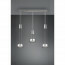 LED Hanglamp - Hangverlichting - Trion Franco - 21.6W - 3-lichts - Warm Wit 3000K - Rond - Mat Nikkel - Aluminium 16