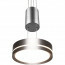 LED Hanglamp - Hangverlichting - Trion Franco - 7.2W - 1-lichts - Warm Wit 3000K - Rond - Mat Nikkel - Aluminium 2