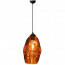 LED Hanglamp - Meteorum - Ovaal - Koper Glas - E27