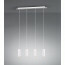 LED Hanglamp - Trion Mary - GU10 Fitting - 4-lichts - Rechthoek - Mat Wit - Aluminium 7