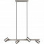 LED Hanglamp - Trion Milona - GU10 Fitting - 4-lichts - Rond - Mat Nikkel - Aluminium 6