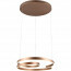LED Hanglamp - Trion Renie - 68W - Warm Wit 3000K - Dimbaar - Rond - Coffee - Metaal 2
