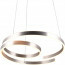 LED Hanglamp - Trion Renie - 68W - Warm Wit 3000K - Dimbaar - Rond - Geborsteld Aluminium - Metaal 4