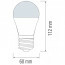LED Lamp 10 Pack - E27 Fitting - 12W - Warm Wit 3000K 5