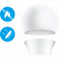 LED Lamp - Dag en Nacht Sensor - Aigi Lido - A60 - E27 Fitting - 8W - Helder/Koud Wit 6500K - Wit 7