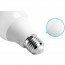 LED Lamp - Dag en Nacht Sensor - Aigi Lido - A60 - E27 Fitting - 8W - Helder/Koud Wit 6500K - Wit 8