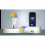LED Lamp - Smart LED - Aigi Exona - Bulb A60 - 9W - E27 Fitting - Slimme LED - Wifi LED - Aanpasbare Kleur - Mat Wit - Glas 3