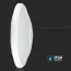 LED Plafondlamp met Sensor + Dag en Nacht Sensor - Kozolux Crimpy - 20W 1500lm - Aanpasbare Lichtkleur CCT - Opbouw - Rond - Wit 2