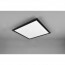 LED Plafondlamp - Plafondverlichting - Trion Alina - 18W - Warm Wit 3000K - Dimbaar - Mat Zwart - Aluminium - 45cm 4