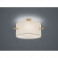 LED Plafondlamp - Plafondverlichting - Trion Coleno - E27 Fitting - Rond - Mat Goud - Aluminium 2