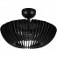 LED Plafondlamp - Plafondverlichting - Trion Colman - E27 Fitting - 2-lichts - Rond - Mat Zwart - Aluminium 3