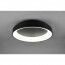 LED Plafondlamp - Plafondverlichting - Trion Gurano - 48W - Aanpasbare Kleur - Rond - Mat Zwart - Aluminium 5