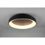 LED Plafondlamp - Plafondverlichting - Trion Gurano - 48W - Aanpasbare Kleur - Rond - Mat Zwart - Aluminium 4