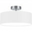 LED Plafondlamp - Plafondverlichting - Trion Hotia - E14 Fitting - 2-lichts - Rond - Mat Wit - Aluminium