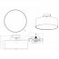 LED Plafondlamp - Plafondverlichting - Trion Hotia - E14 Fitting - 2-lichts - Rond - Mat Zwart - Aluminium Lijntekening