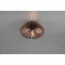 LED Plafondlamp - Plafondverlichting - Trion Johy - E27 Fitting - Rond - Industrieel - Mat Koper - Aluminium - 30cm 5