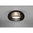 LED Plafondlamp - Plafondverlichting - Trion Manto - 17W - Warm Wit 3000K - Dimbaar - Rond - Mat Zwart - Kunststof 5