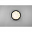 LED Plafondlamp - Plafondverlichting - Trion Manto - 17W - Warm Wit 3000K - Dimbaar - Rond - Mat Zwart - Kunststof 6
