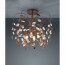 LED Plafondlamp - Plafondverlichting - Trion Nipola - E14 Fitting - Rond - Roestkleur - Aluminium 2