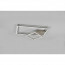 LED Plafondlamp - Plafondverlichting - Trion Pado - 25W - Warm Wit 3000K - Dimbaar - Rechthoek - Mat Nikkel - Aluminium 14