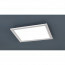 LED Plafondlamp - Plafondverlichting - Trion Povino - 15W - Warm Wit 3000K - Dimbaar - Vierkant - Mat Nikkel - Aluminium 2